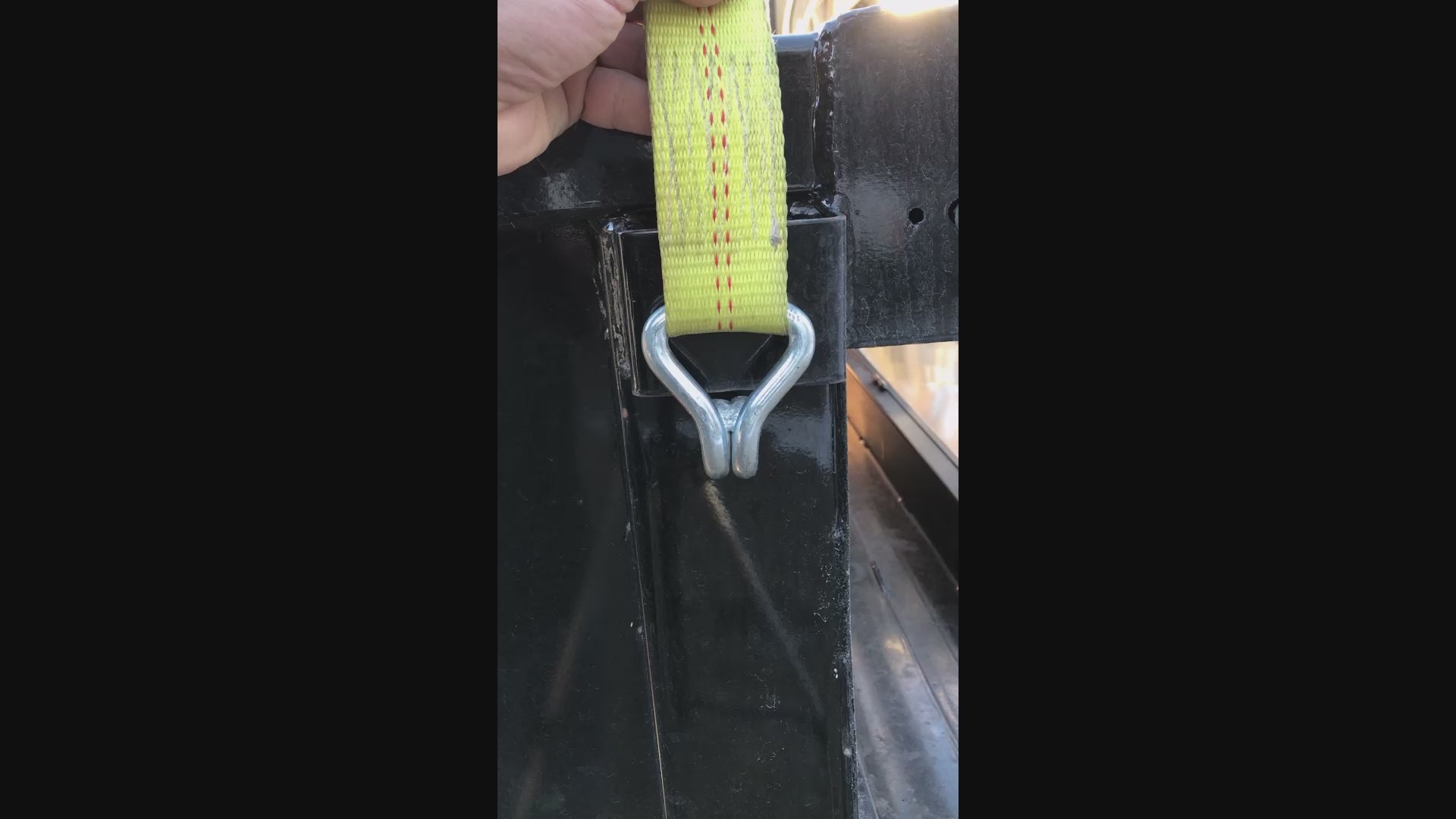 StrapEaze is the easy way to secure tie down straps