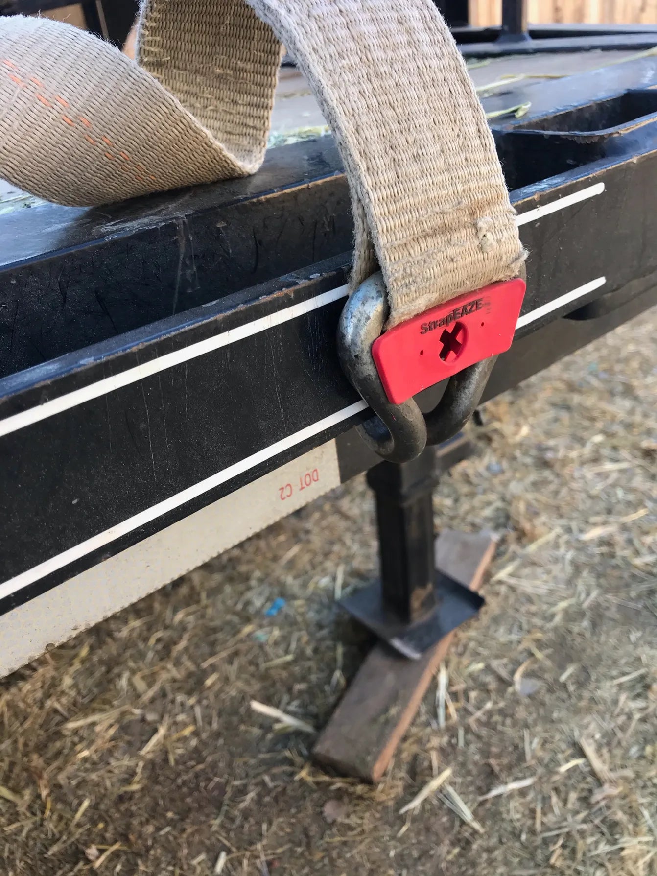 StrapEaze holds straps in place, making securing your load faster and easier.