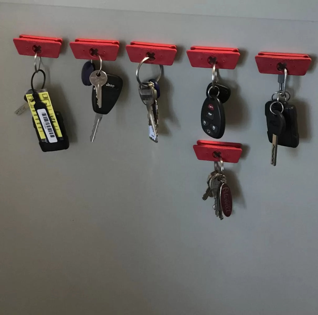 StrapEaze can be used to hang keys
