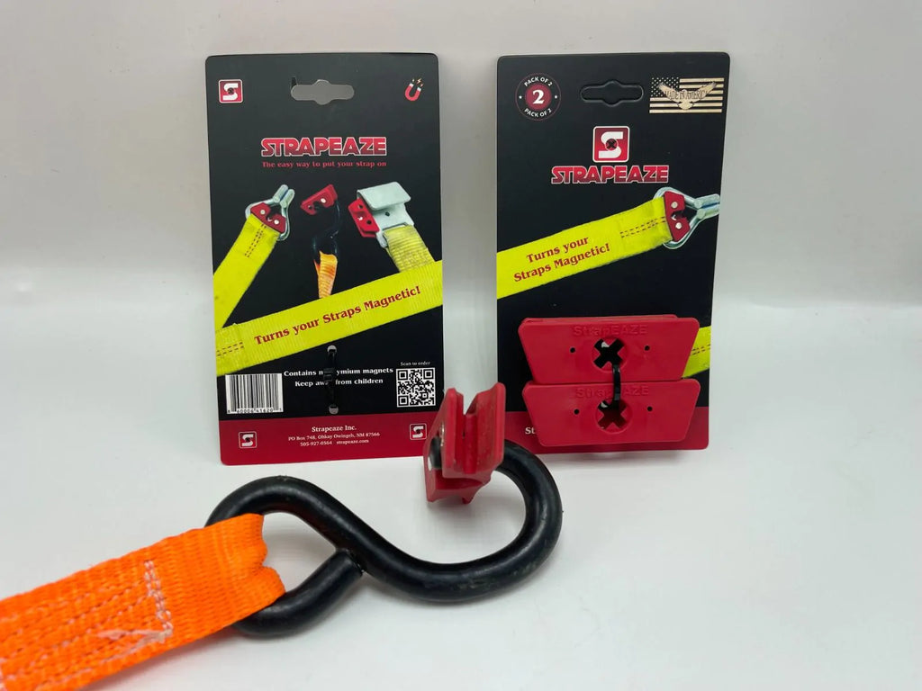 StrapEaze magnets for s hook tie down straps